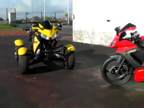 shineray quad 350 V.S shineray moto 250 chez MTsports