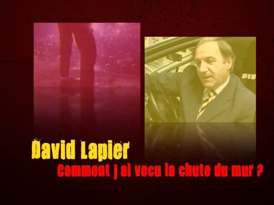 Chute du mur de Berlin : Entretien avec David Lapier