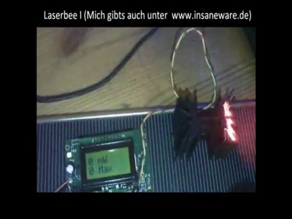 200mW High Power 658nm (Rot) Lasermodul Sample 2