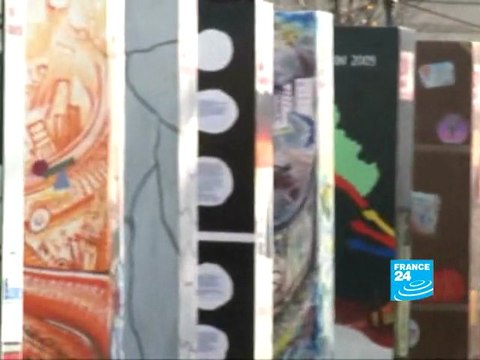 Berlin 20 ans après: un millier de dominos sur le tracé ...