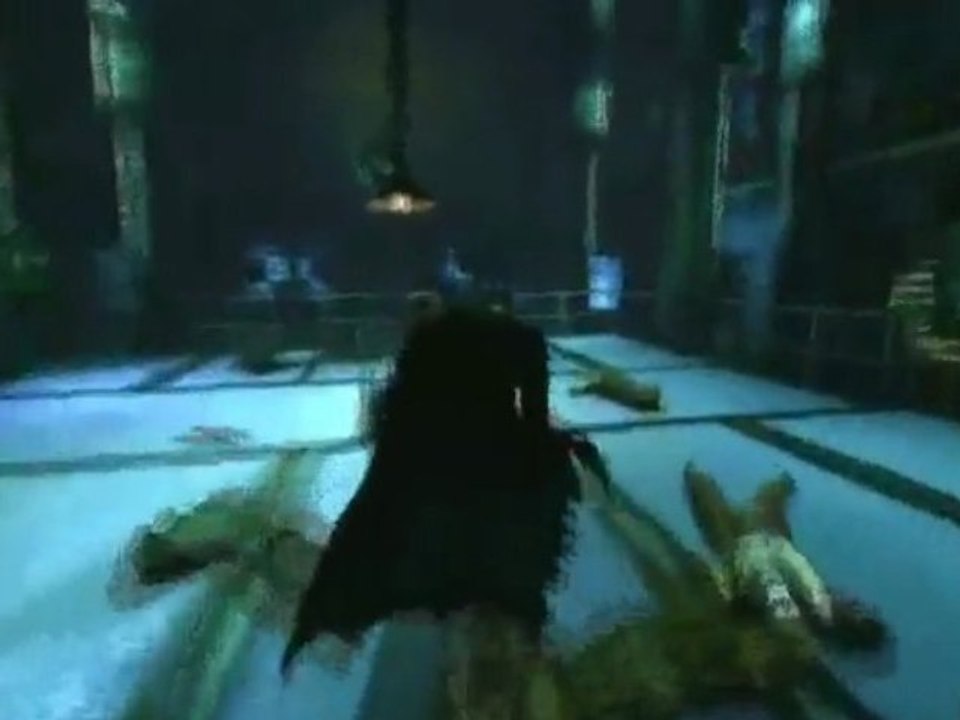 Batman AA walkthrough 9: Le quartier cellulaire.