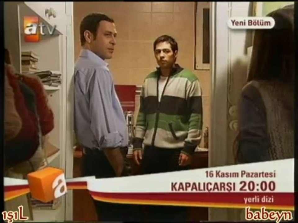 Kapalıçarşı Yeni Bölüm Fragmanı 16 Kasım 2009