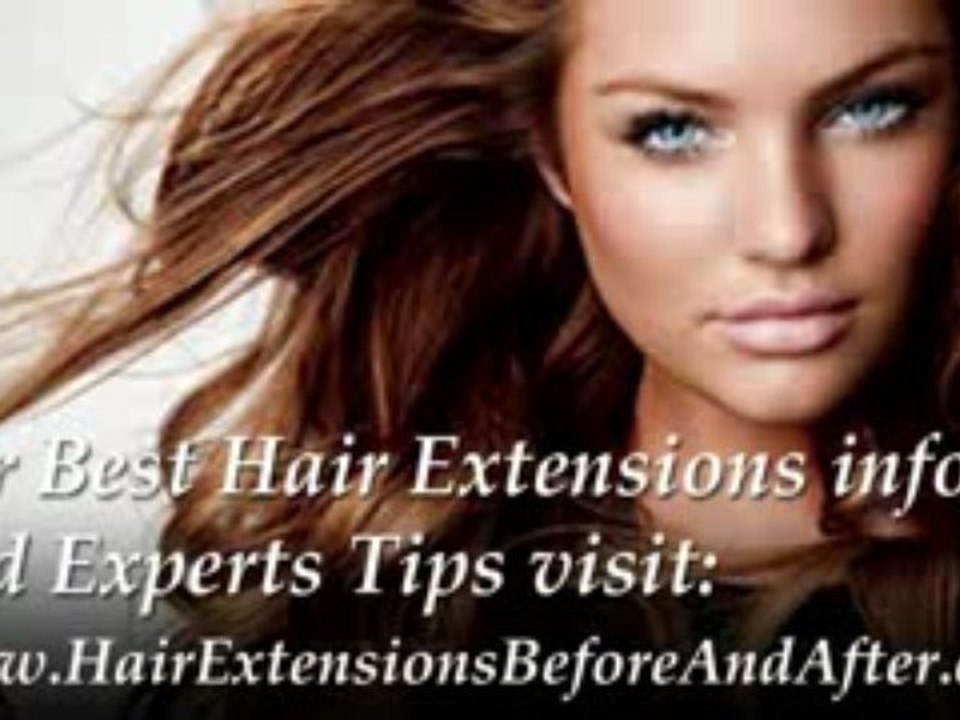 Hair Extensions Before And After photos