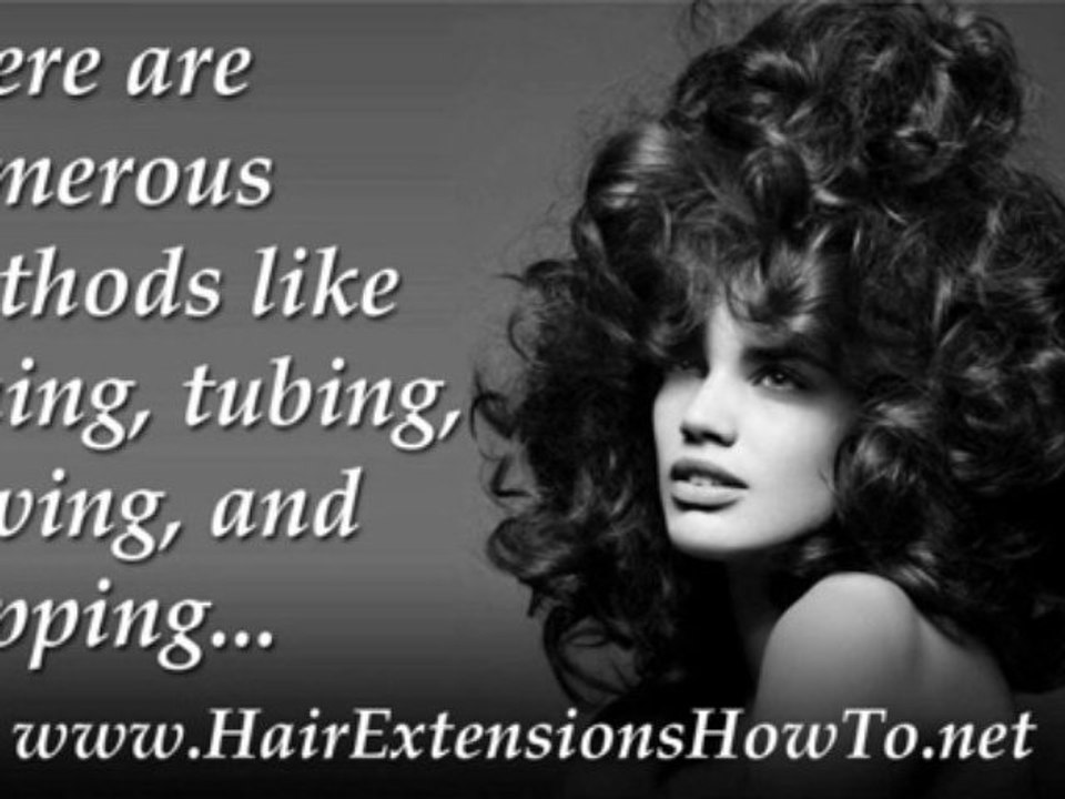 Hair Extensions How To video