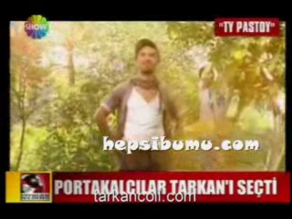 tarkan - portakal reklami