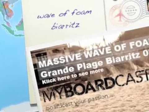 Mer d'Ecume de la Grande Plage Biarritz - 8 nov.09
