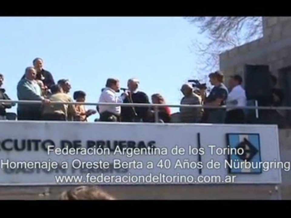 Homenaje a Oreste Berta, La Fortaleza "El Escape" 23-08-09
