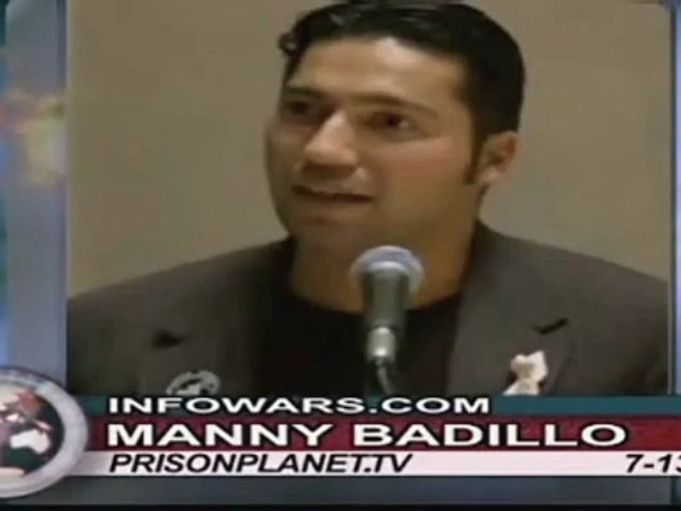 Manny Badillo(We Are Change)on Alex Jones Tv 1/3 Justice