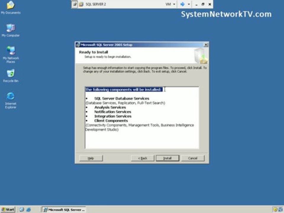 SQL2005 Installation