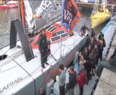 Monocoque Safran : départ de la Transat Jacques Vabre