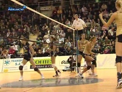 Volley Pro A : ASPTT Mulhouse - Cannes (1 à 3)