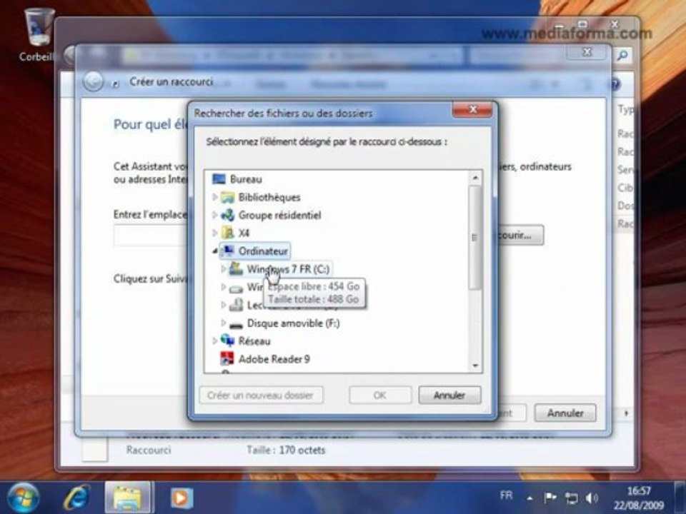 Compléter la liste des destinations prédéfinies