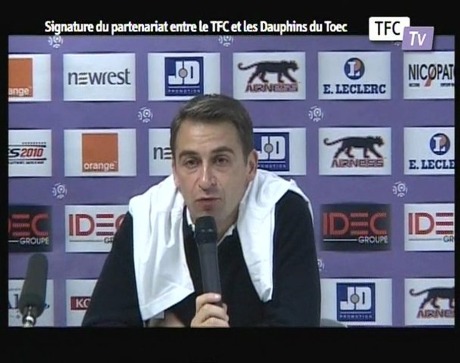 Partenariat TFC/Dauphins du Toec