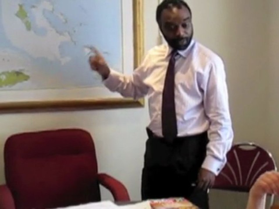 Vincent Vanderpool Wallace, ministre du Tourisme des Bahamas