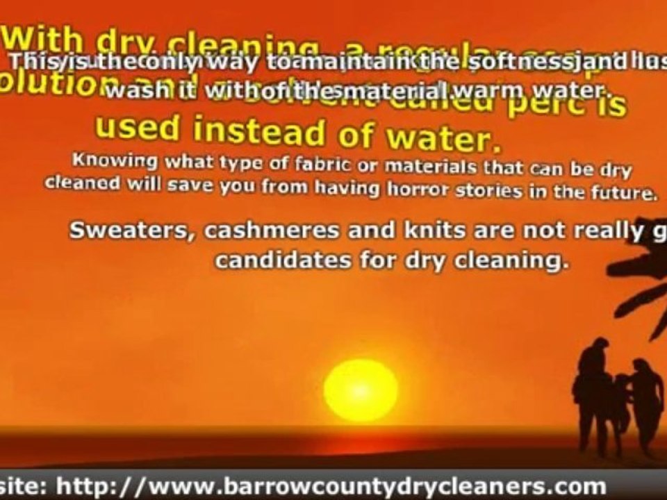 Barrow County Dry Cleaner