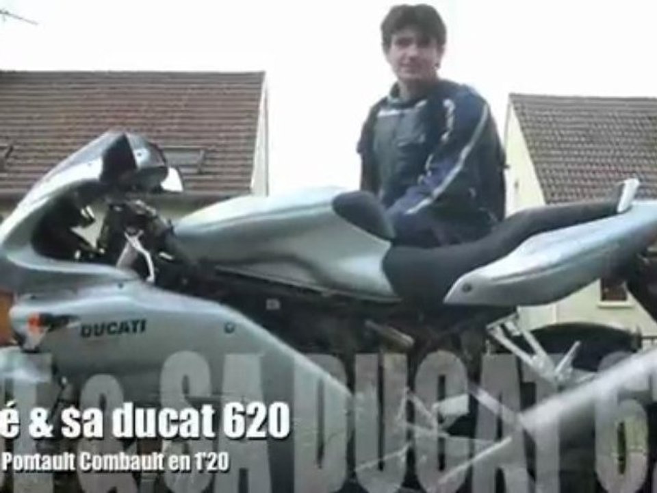 Jéjé en Ducati 620 (Time Lapse)