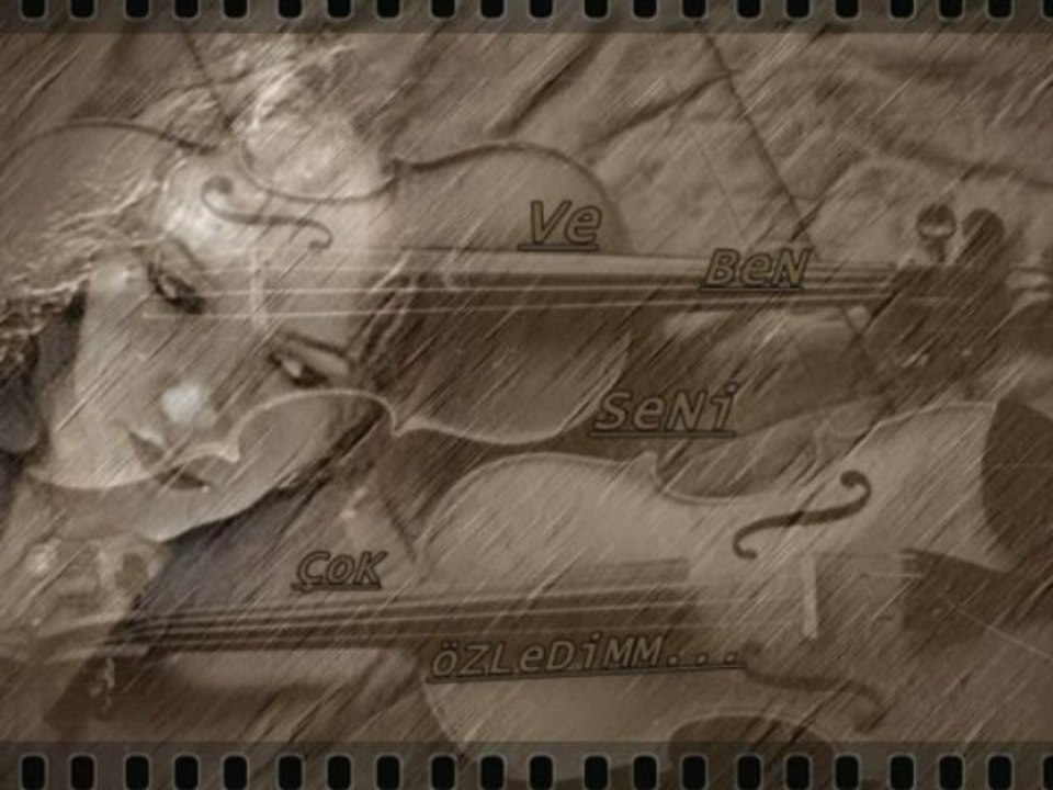 ve ben seni cok özledim