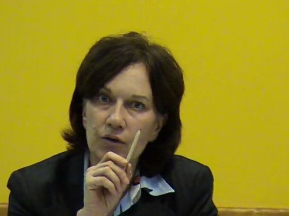 Laurence Rossignol, Poitiers, 09/11/2009 - 2