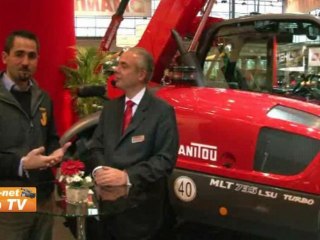 Agritechnica : le tracteur manitou
