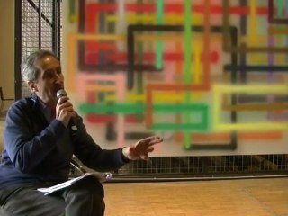 Peinture parlée : Bernard Frize, "Oma" (2007)