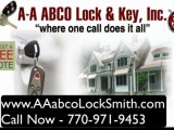 Alpharetta Locksmith - AA Abco Lock & Key 24 HR Service