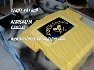 XERIFE RATROD aerografia camisa