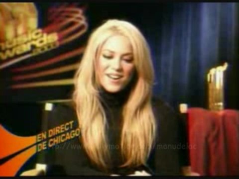 Shakira NRJ Music Awards 2003