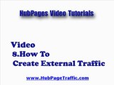 Hubpages Traffic Video Series - Free Traffic From Hubpages