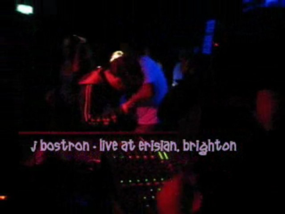 J Bostron Live @ Erisian Brighton 16 Oct (Ragga Jungle D&B)