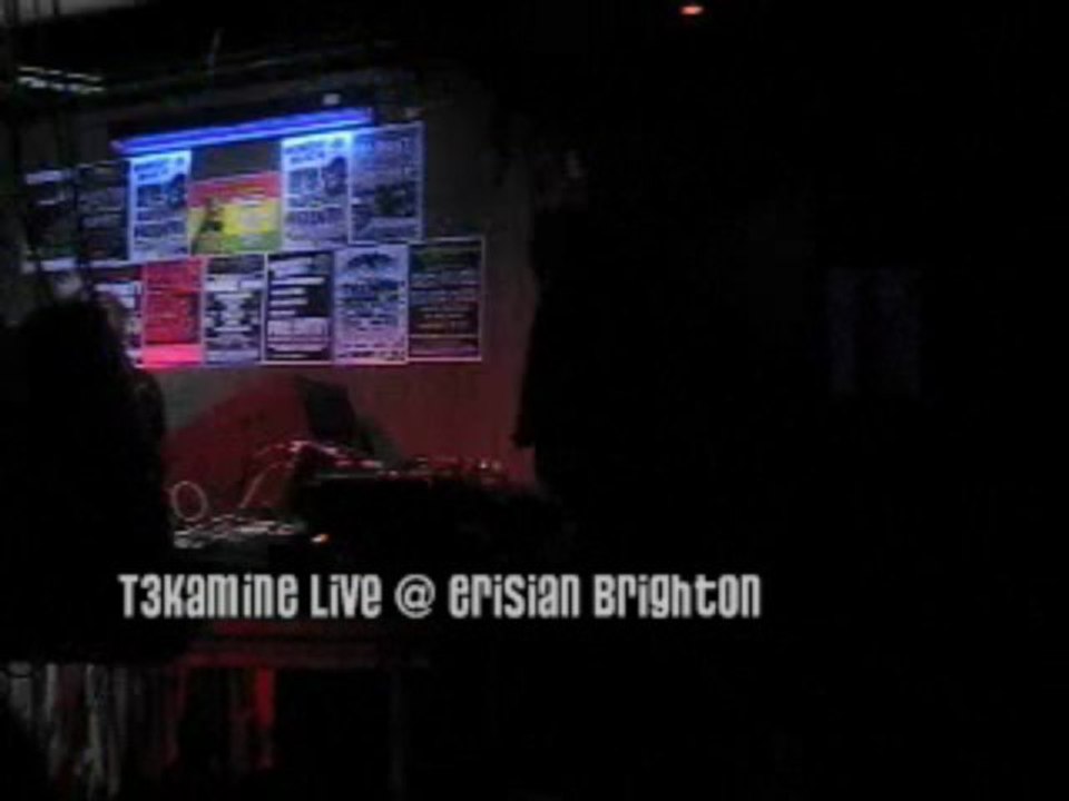 T3kamine Live @ Erisian Brighton 16 Oct (Break/Raggacore)
