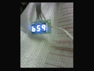 Test display card & digit