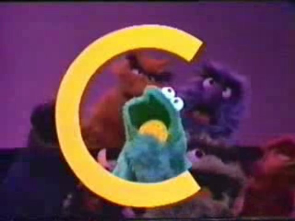 Sesame Street dub- the letter C