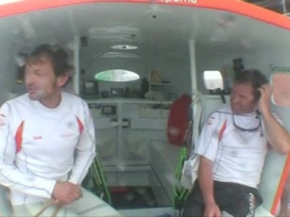 Groupama 3 :  Pot au Noir