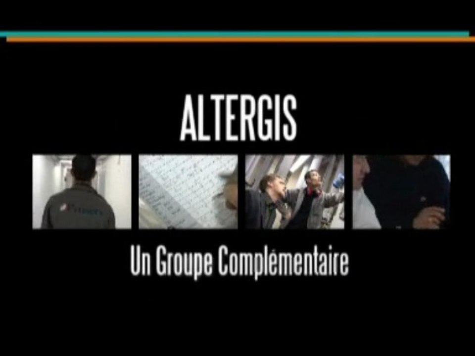 Présentation de la société Altergis