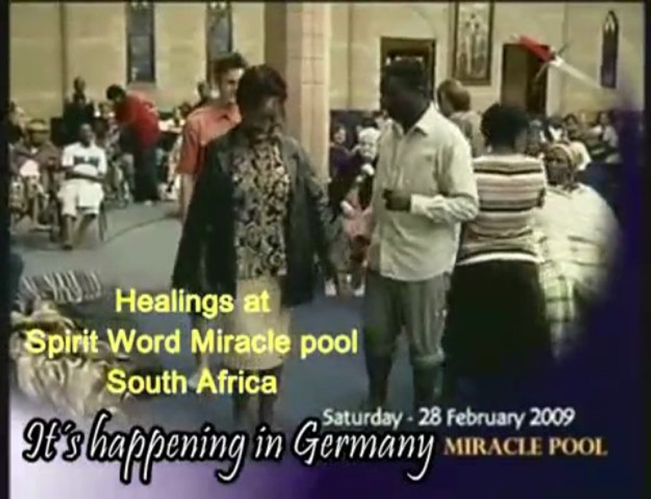 REVIVAL IN GERMANY   Chronic back athiritis and pains healed