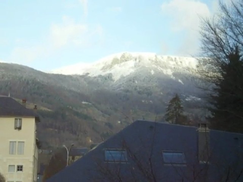 La Bourboule: Tout blanc, bientôt !!