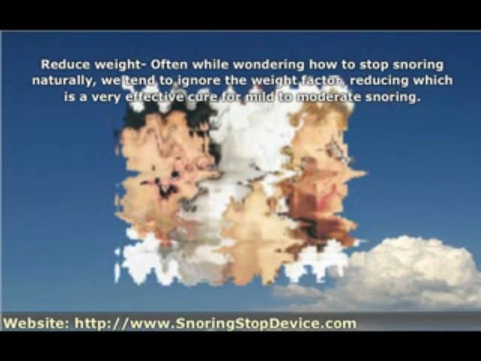 How To Stop Snoring