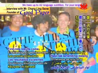 GOOD PEOPLE,GOOD WORKS Interview with Mr. Chang Ling Seow, F