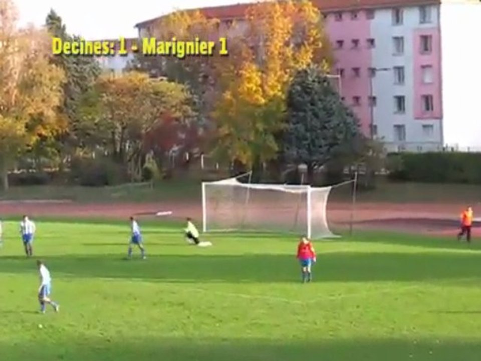 Decines marignier 08-11-09 HR poule B 5eme journée