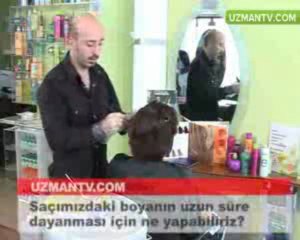 Saçımızdaki boyanın uzun süre dayanması için ne yapabiliriz
