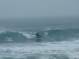 Wave ski séssion à la Baie des trépassés