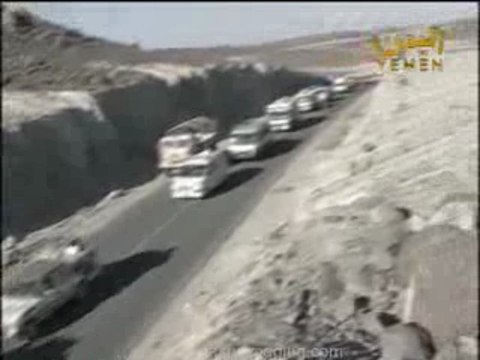 قافلة النصر والسلام للجيش والنازحين من فتنة الحوثيين