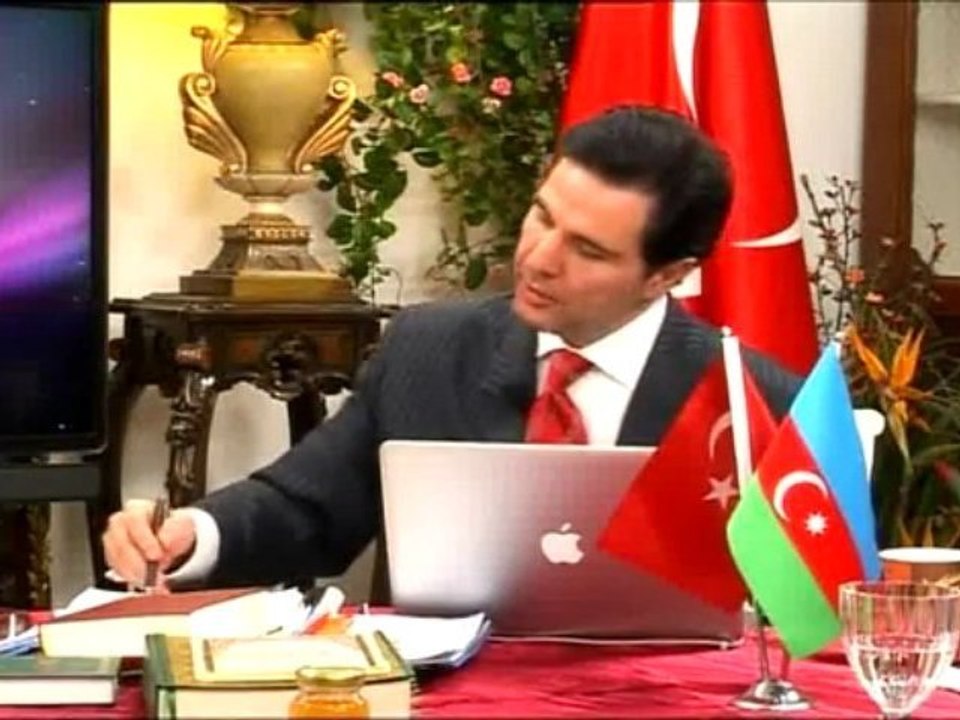 (8) RABBI FROMAN AND ADNAN OKTAR ON THE TV SHOW