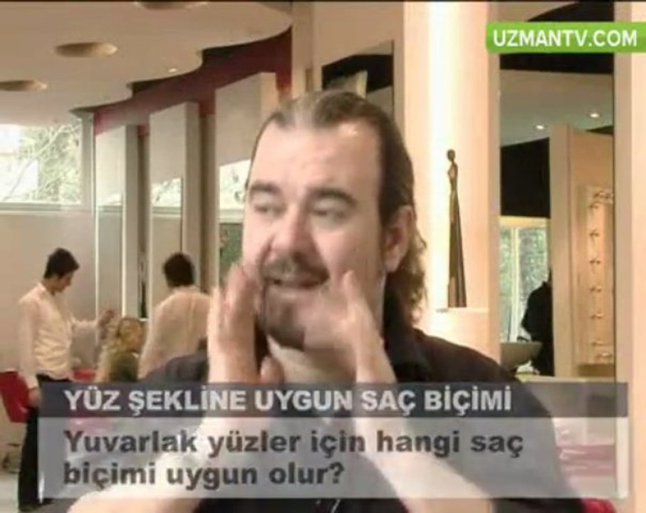 Yuvarlak yüzler için