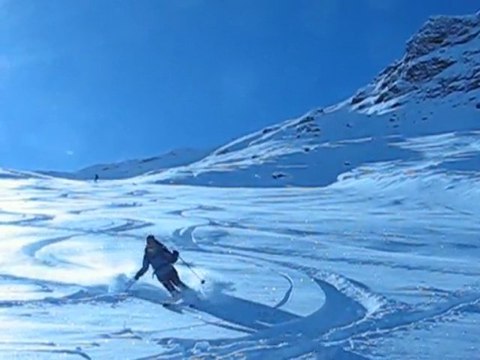 descente à ski de rando de La Met - Val Cenis