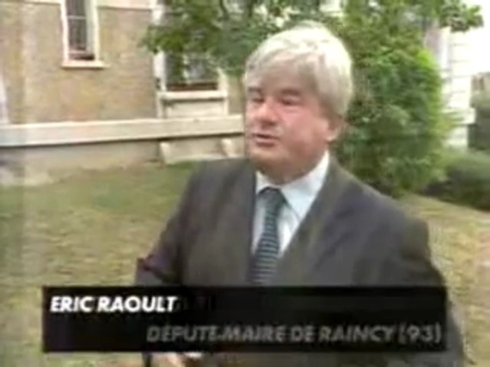 Eric Raoult "Le Raincy, c'est pas Bamako"