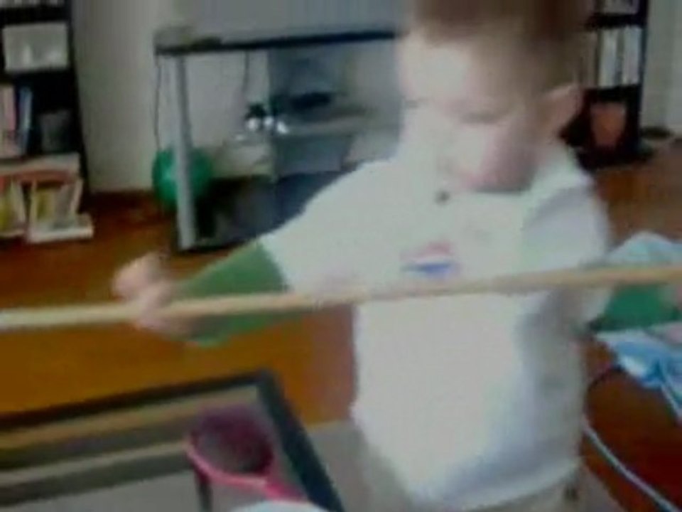 2 Year Old Pool Shark
