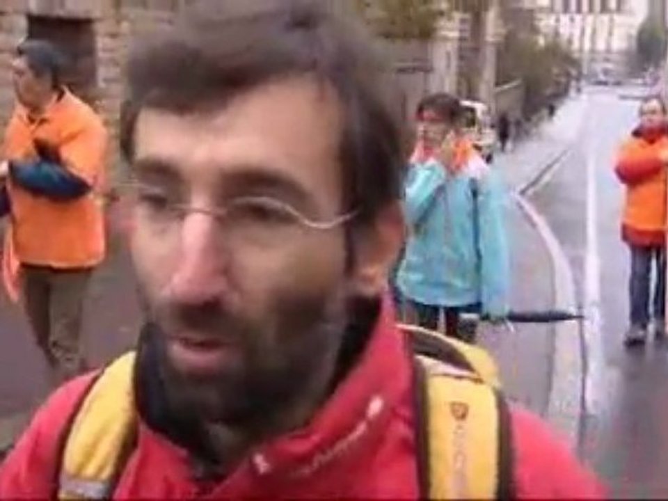 JT France3 19/20 10nov Manifestation Rennes