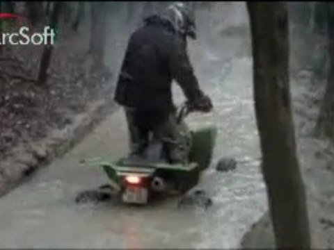 wave dans le bourbier en KFX 400