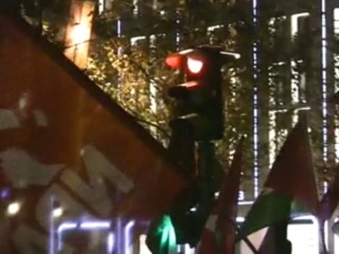 Manif contre la venue de Netanyahu